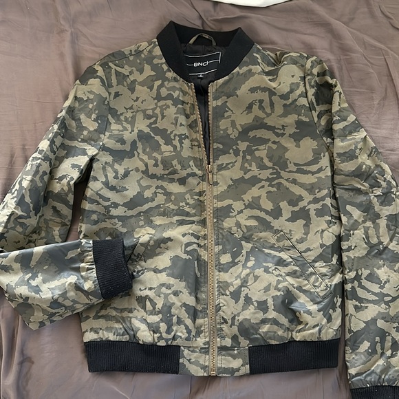 BNCI army green bomber, small - Picture 2 of 2